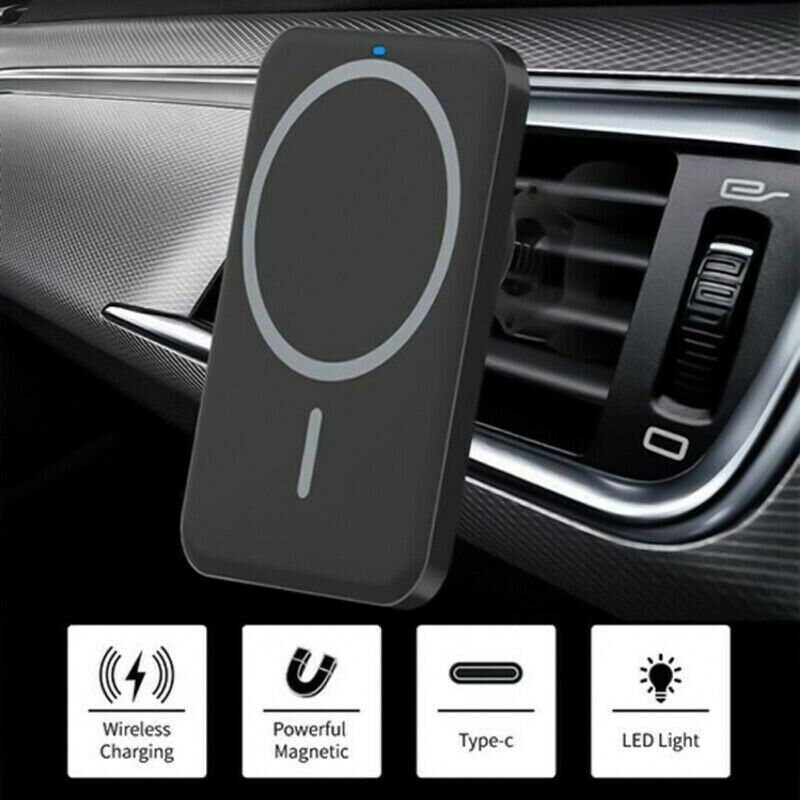Magnetic wireless car charger