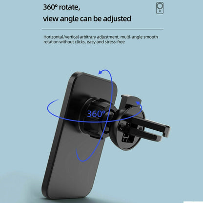Magnetic wireless car charger
