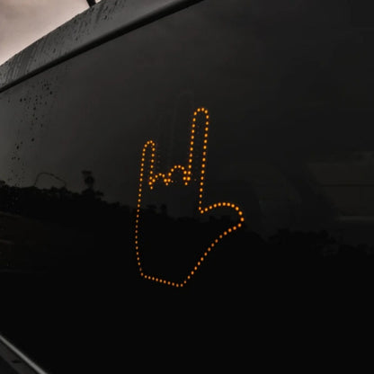 Gesture LED signs