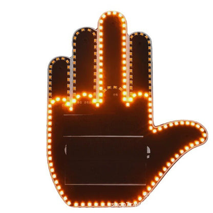 Gesture LED signs