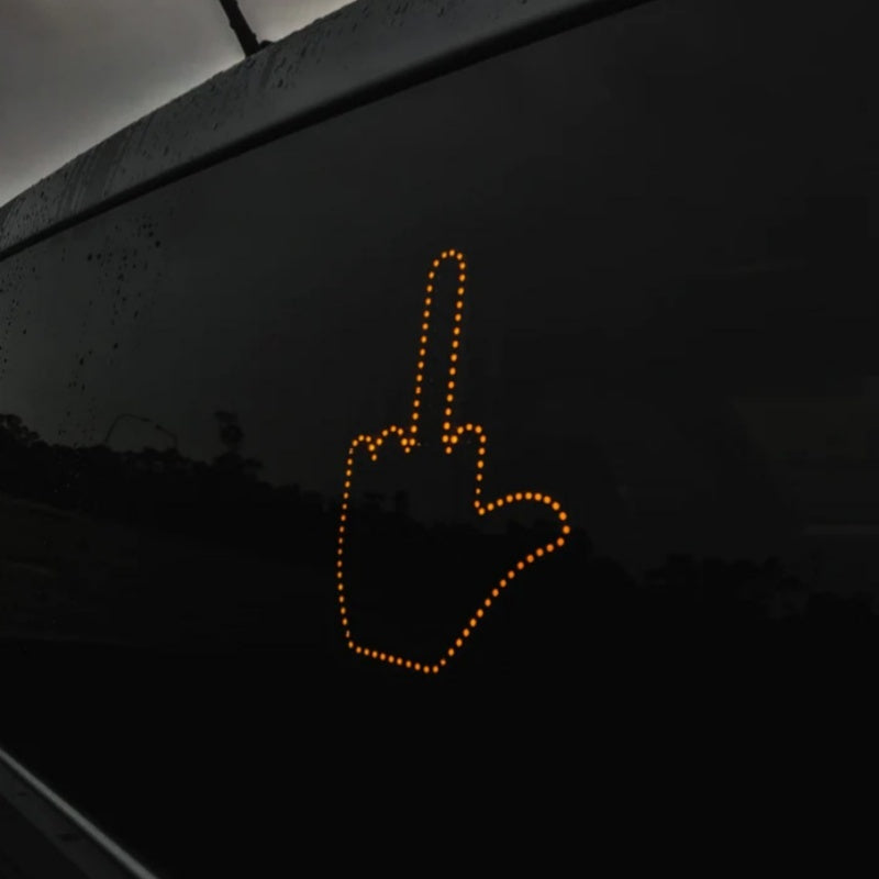 Gesture LED signs
