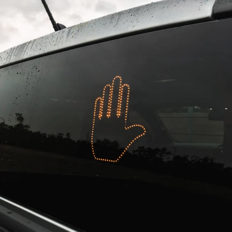 Gesture LED signs