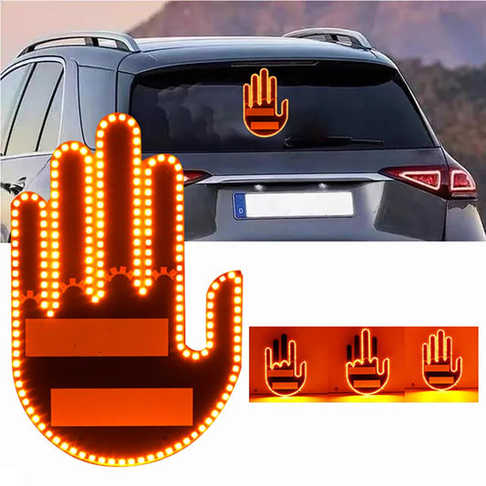 Gesture LED signs